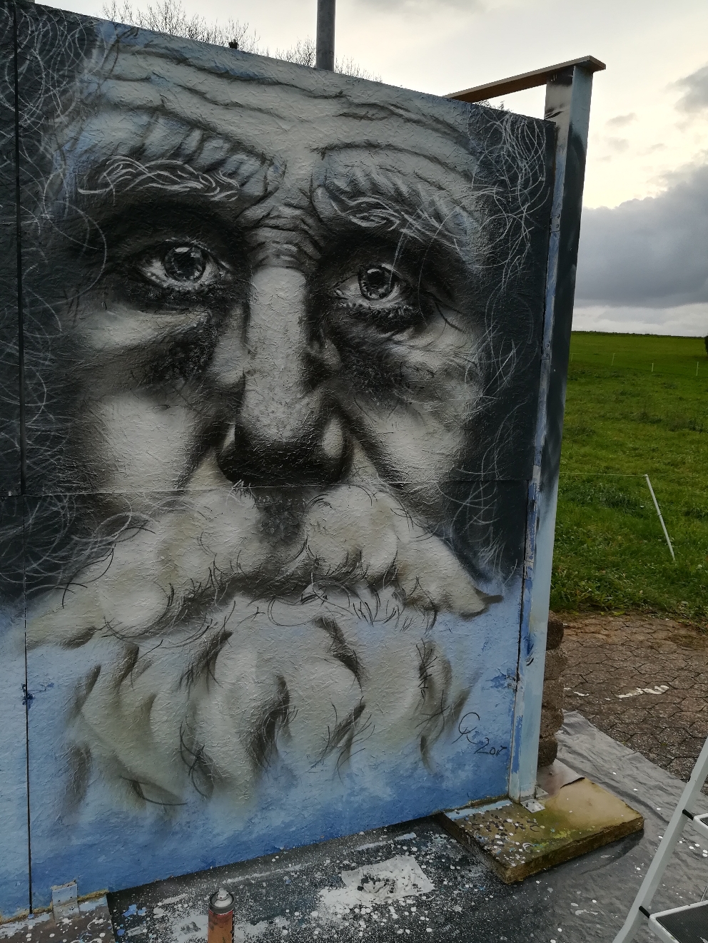 Graffiti Hall Of Fame Vor Ort Www Kreartiv Neuwied De