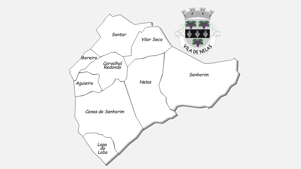 Freguesias do concelho de Nelas antes da reforma administrativa de 2013