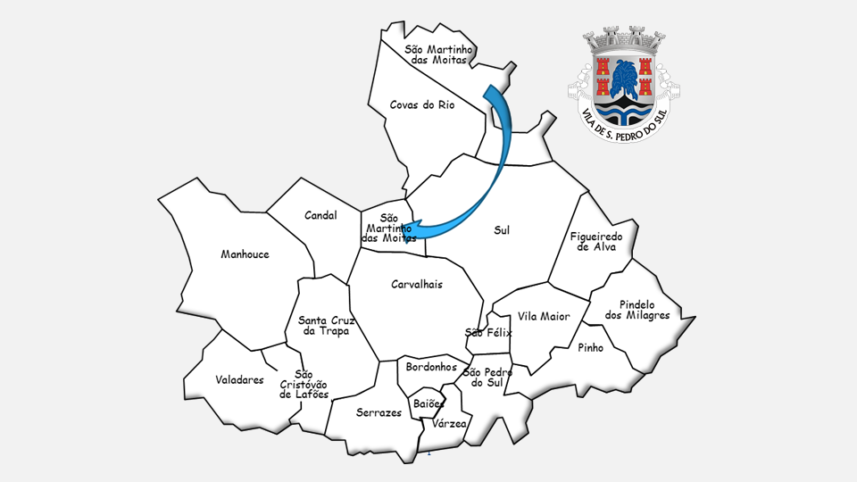 Freguesias do concelho de São Pedro do Sul antes da reforma administrativa de 2013