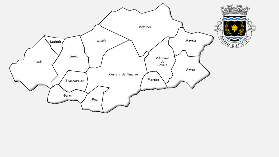 Freguesias do concelho de Penalva do Castelo antes da reforma administrativa de 2013