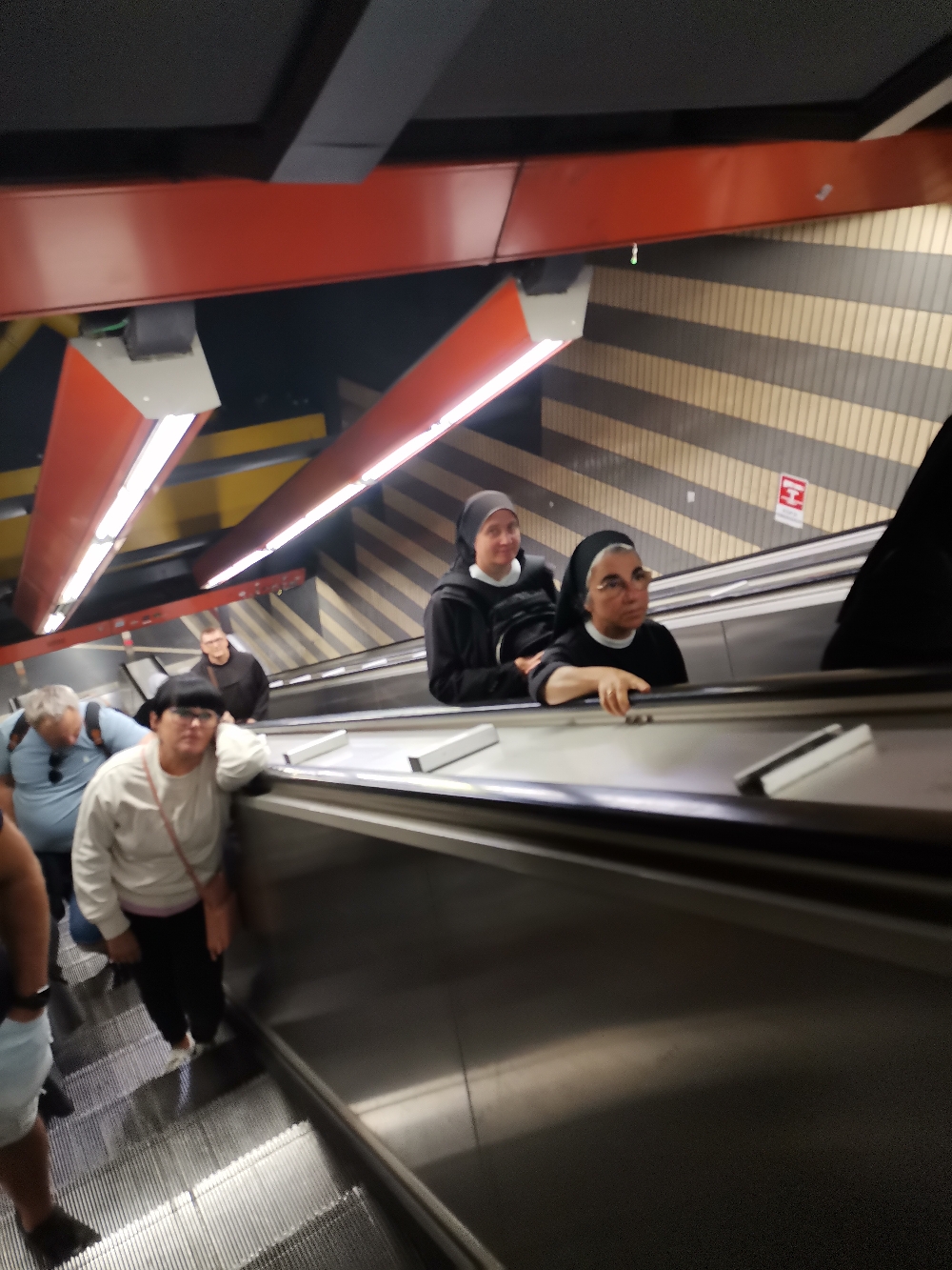 Die Metro brachte uns immer schnell ans Ziel