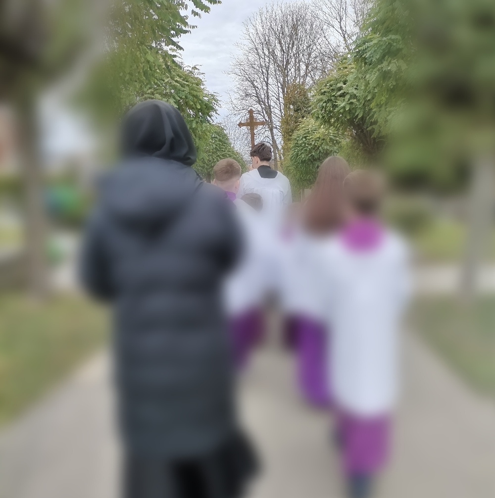 Gräbersegnung auf dem Friedhof in Oberkotzau