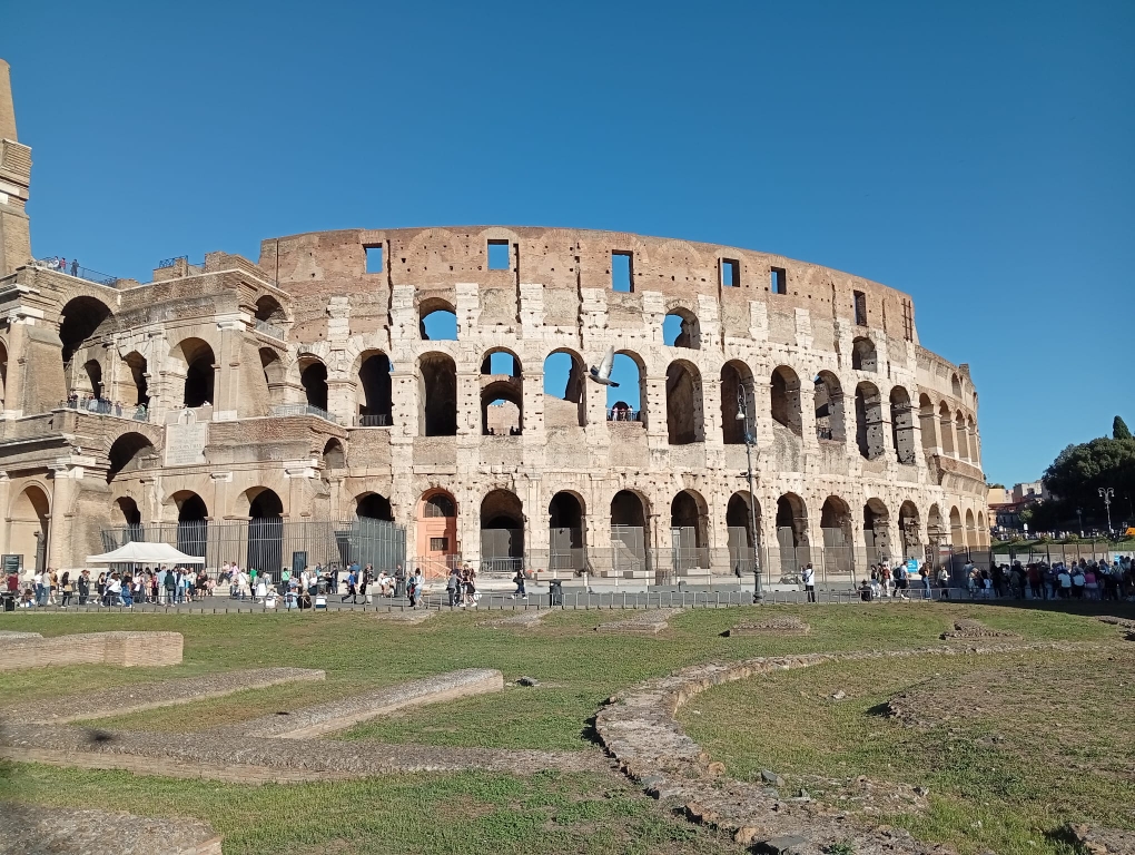 Auch das Kolloseum durften wir besuchen