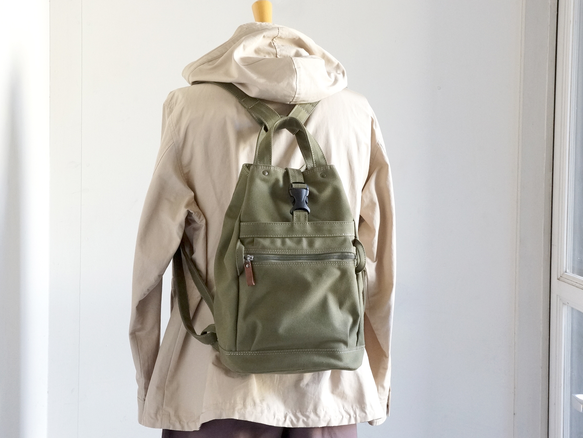 Folkie Works 帆布 リュック バックパック バッグ ボディ