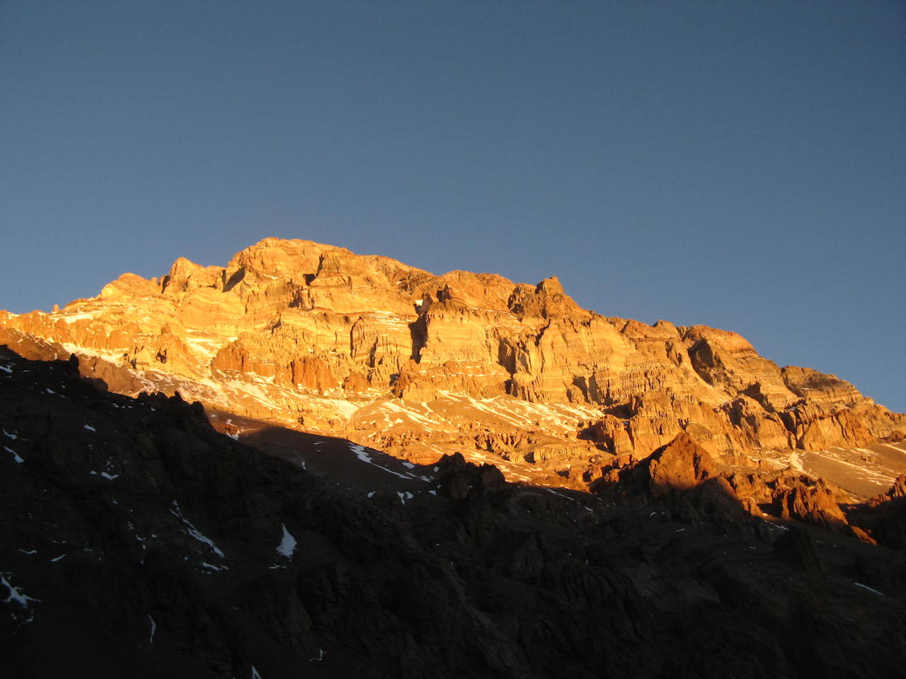 Aconcagua, Cara Norte