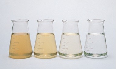 洗いはじめから終わりまでの洗濯水の汚れの変化