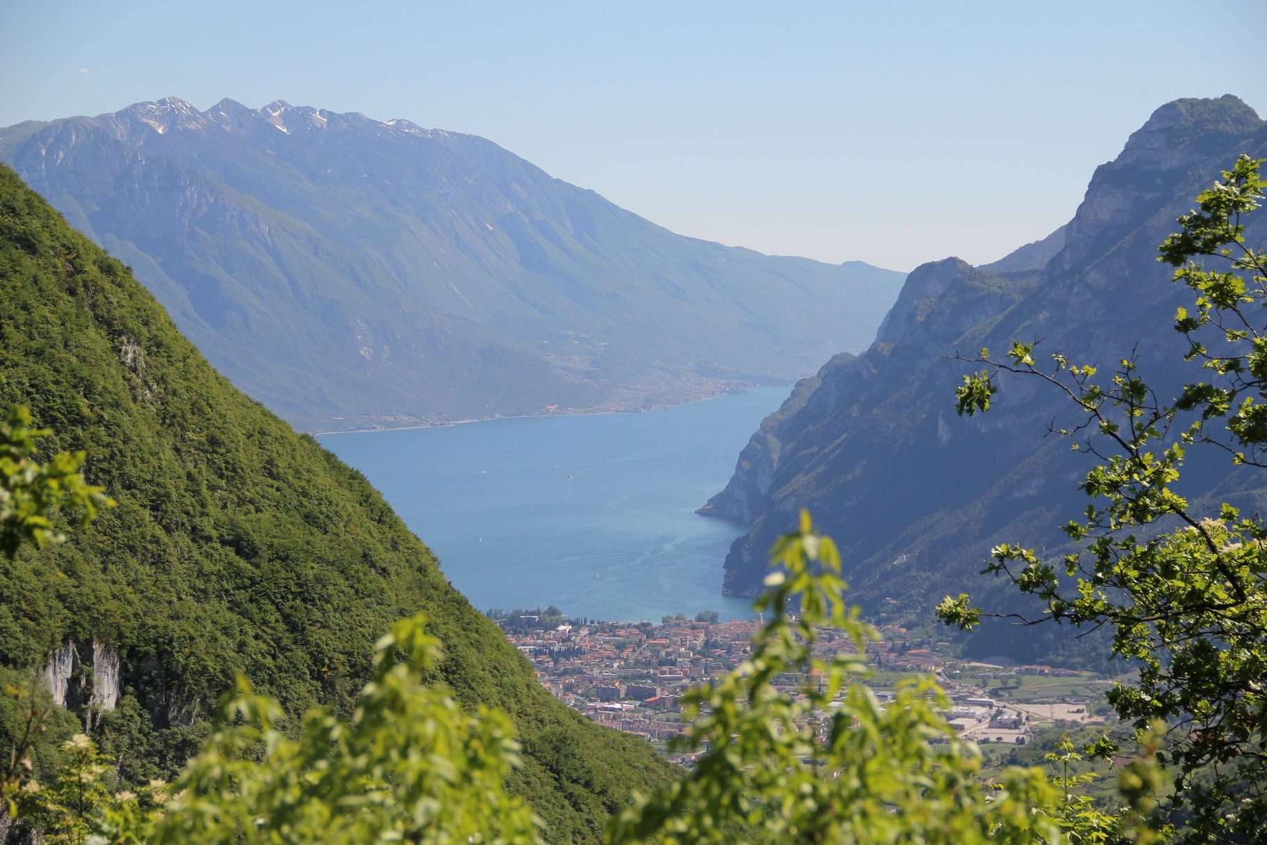 Blick auf Riva del Garda