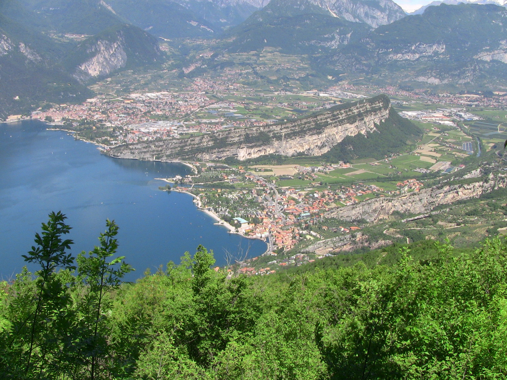 Blich auf Riva - Monte Brione - Torbole