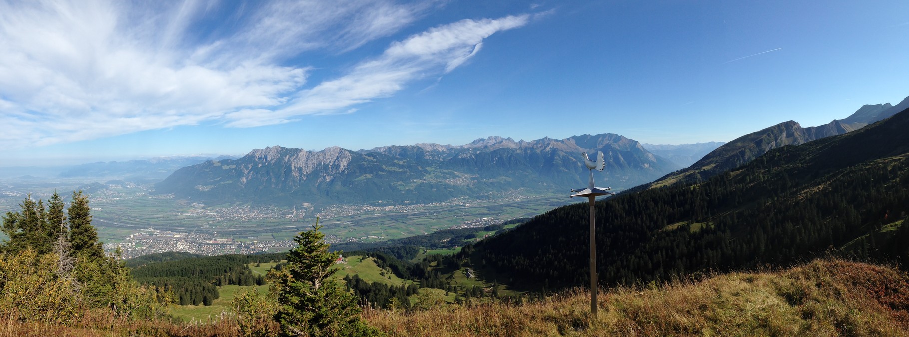 Panorama beim Uphill