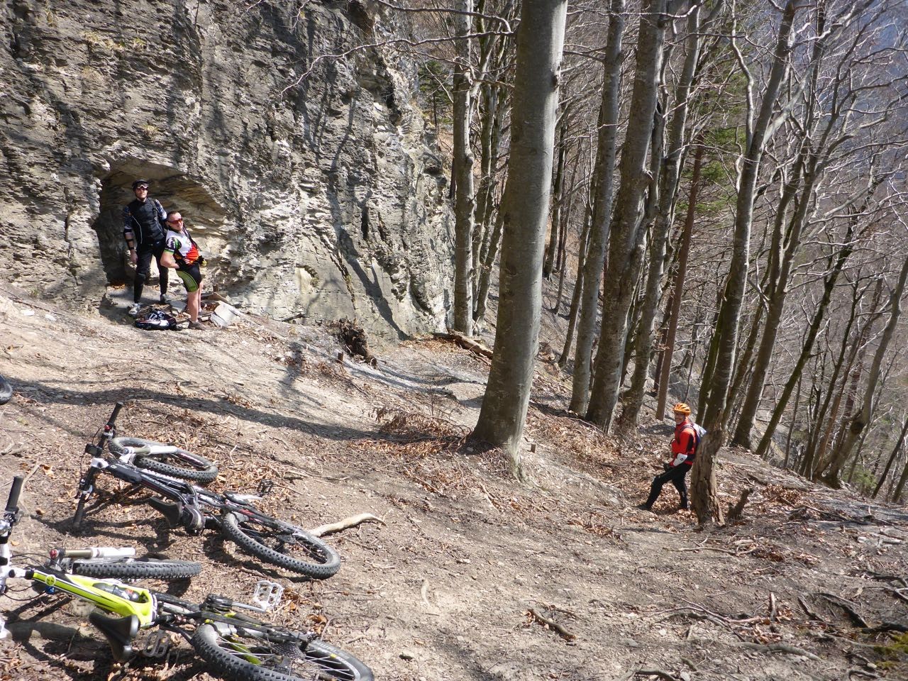 Biker bei der Löwengrube