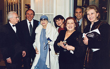 Inaugurazione della mostra sul sorpano Maria Callas - Lugano 1999