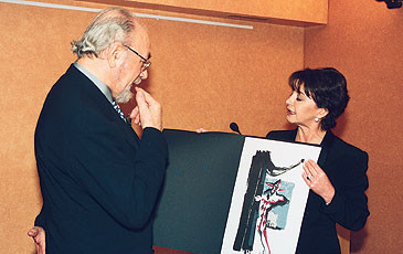 Il baritono Renato Bruson a Lugano, 2002