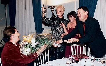 Il soprano Raina Kabaiwanska a Lugano, 2001