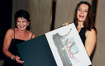 Il soprano Barbara Frittoli a Lugano nel 2003