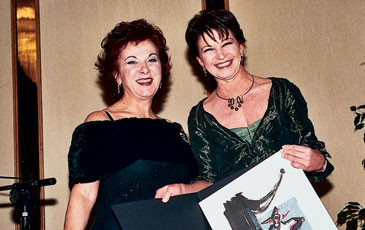 Il soprano Denia Mazzola Gavazzeni a Lugano, 2004