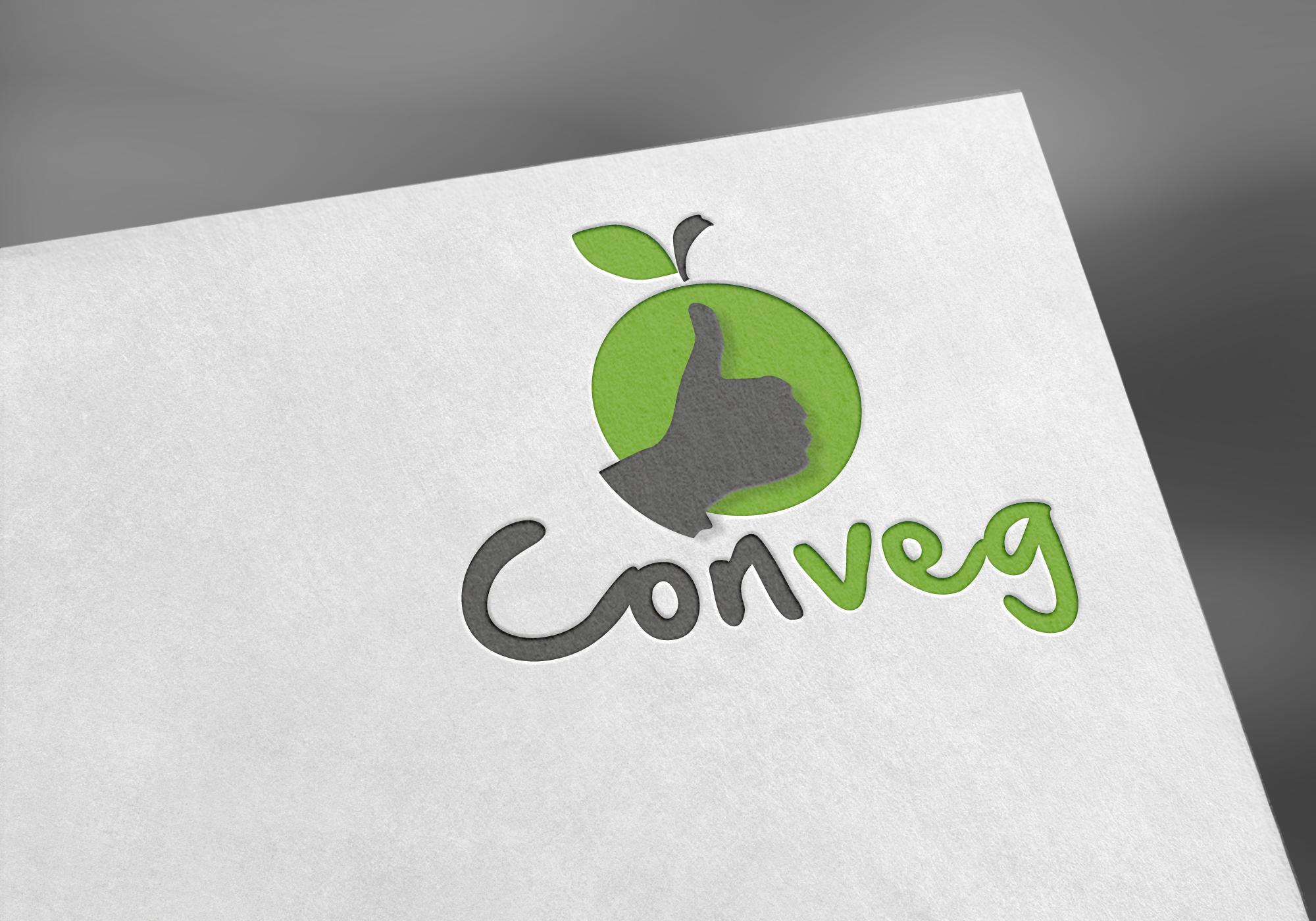 Branding design for "Conveg" quality management for fruit & vegetables