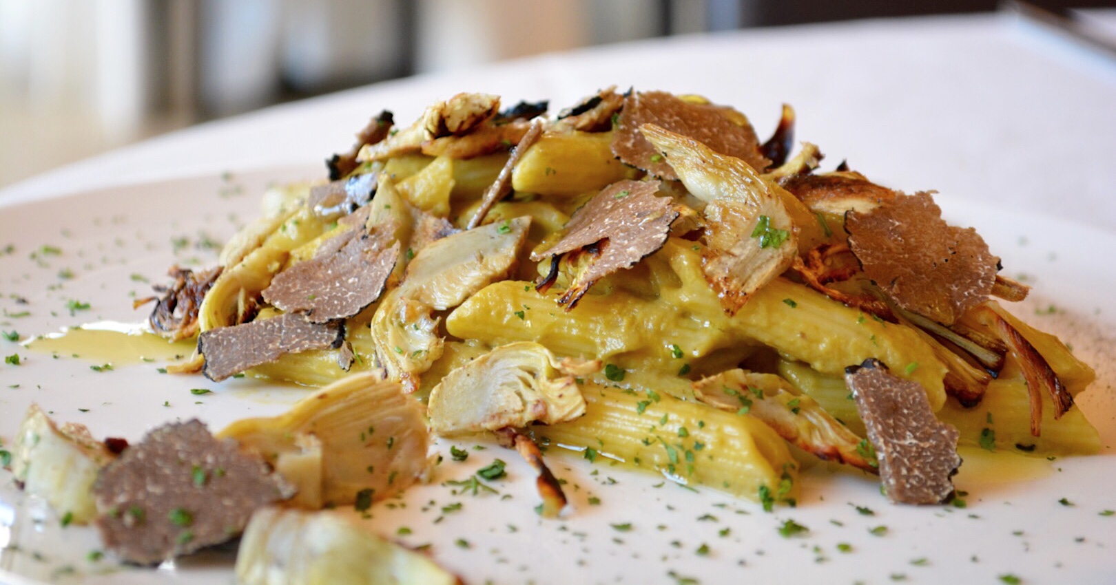 penne carciofi e tartufo MARCELLI TARTUFI Apri le porte dell