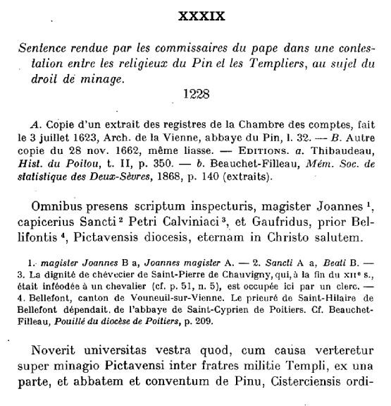 Archives Historiques du Poitou Tome XLIV - 1923 - Documents concernant la ville de Poitiers 1063-1327 - page 76