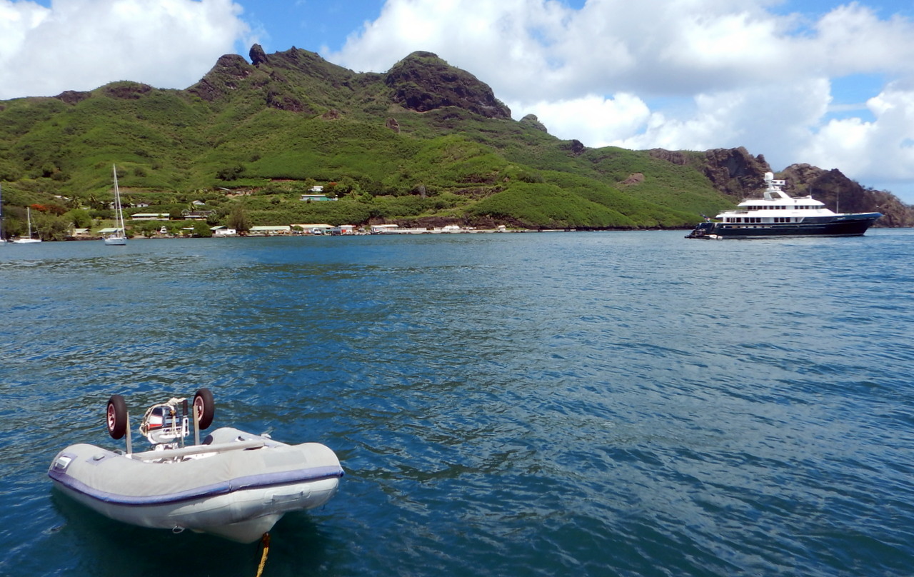 Auch einige weitere Super-Yachten, so unter anderem die Dorothea III...