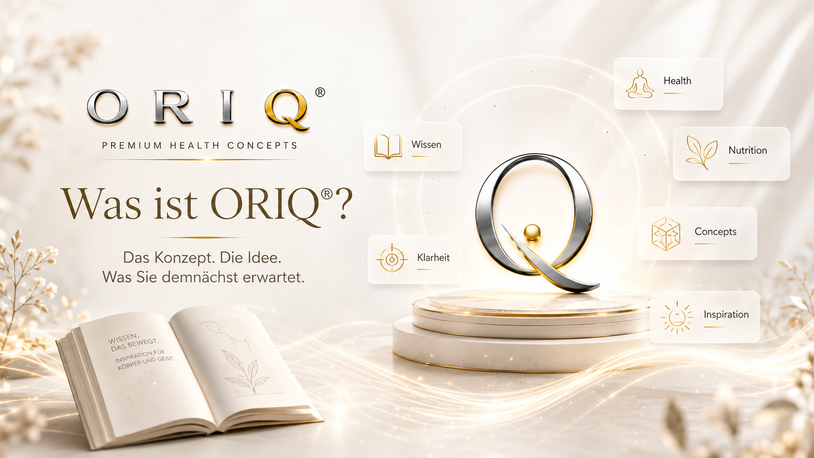 ORIQ® – Premium Health Concepts: Was hinter unserer neuen Plattform steht