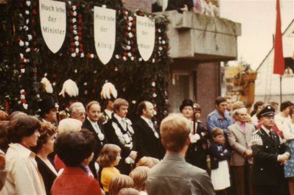 Schützenkönig Johannes Kempers - Minister Willi Kempers sen. & Hans-Josef Kempers