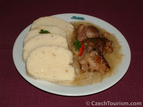 Sauerkraut mit Knödel