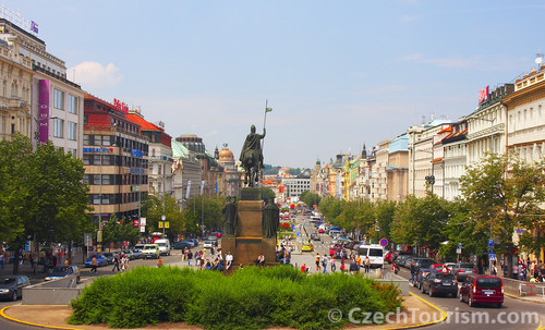 Prag - Wenzelsplatz