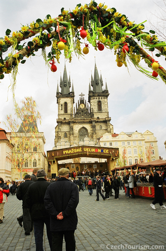 Ostermarkt in Prag