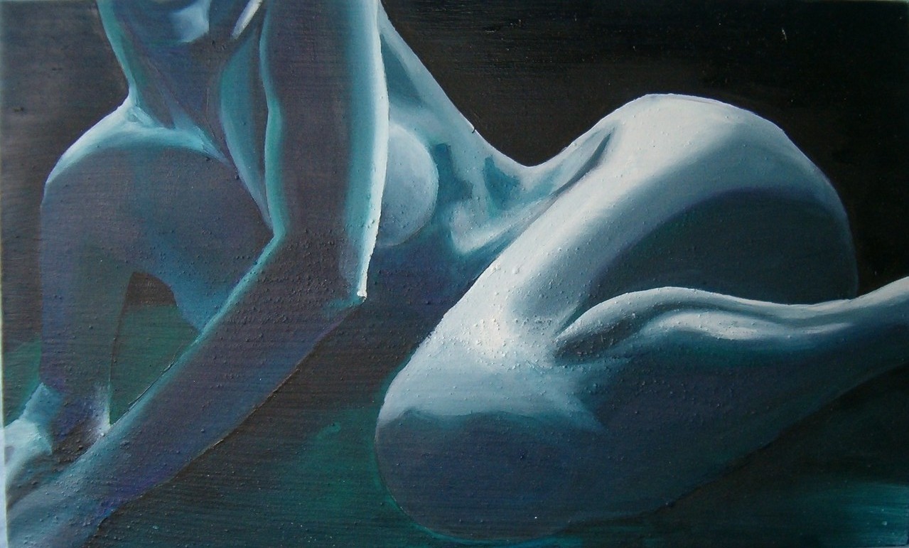 "Emanuela", olio su compensato,2010, selezionato per http://premioaldotavella.com/?page_id=2316