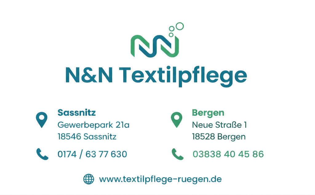 Ihre Textilpflege auf Rügen!