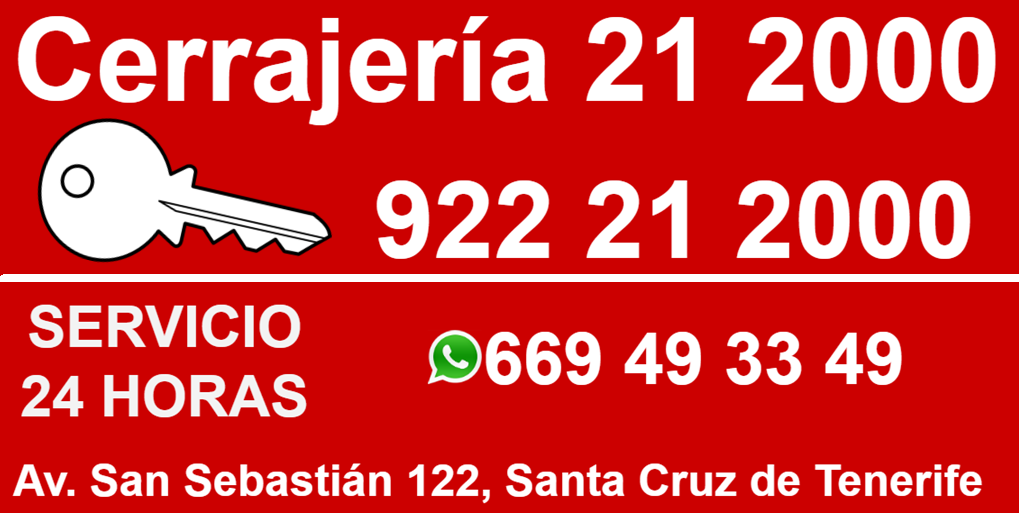 Cerrajeros 24 Horas En Tenerife Cerrajería 21 2000