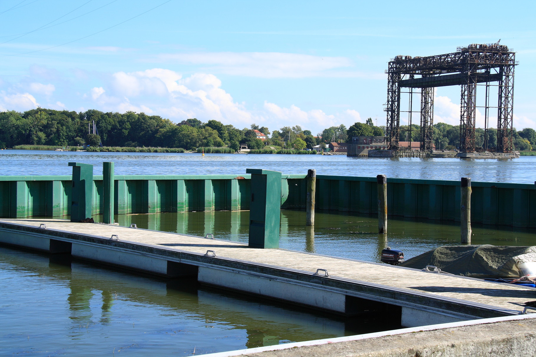 Kamp, Energieversorgungssäulen Wasserwanderrastplatz