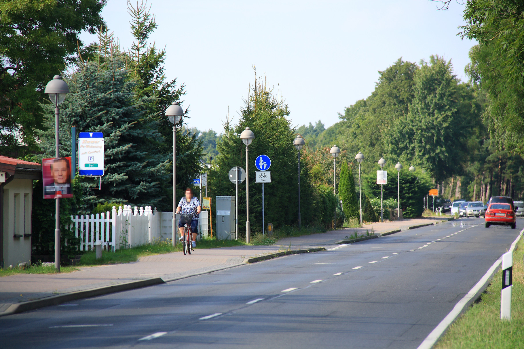 Ostseebad Trassenheide, Straßenbeleuchtung Bahnhofstraße