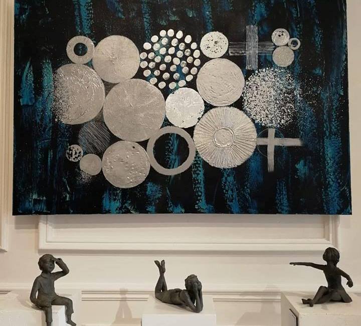 Little Prince & Sunshine & Jo-Y (& tableau de Marianne Goffard)