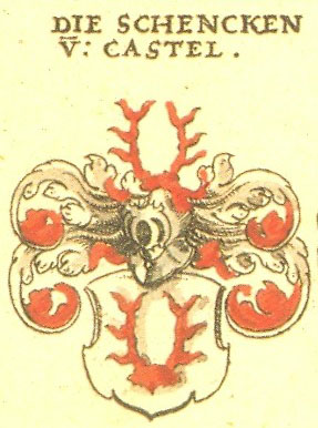das Wappen der Schenken von Castel