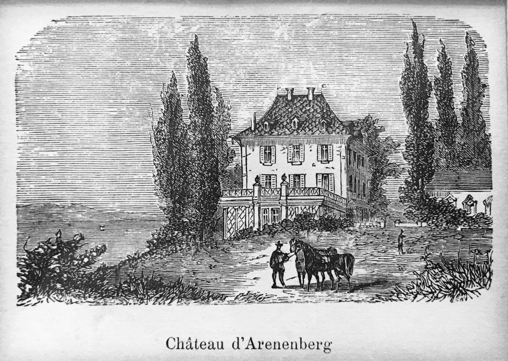 das Schloss zur Zeit von Louis Napoleon