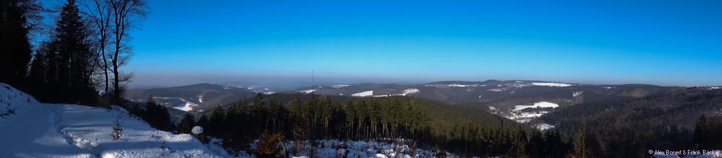 Netphener Keltenweg 2017, Ausblick von Alte Burg