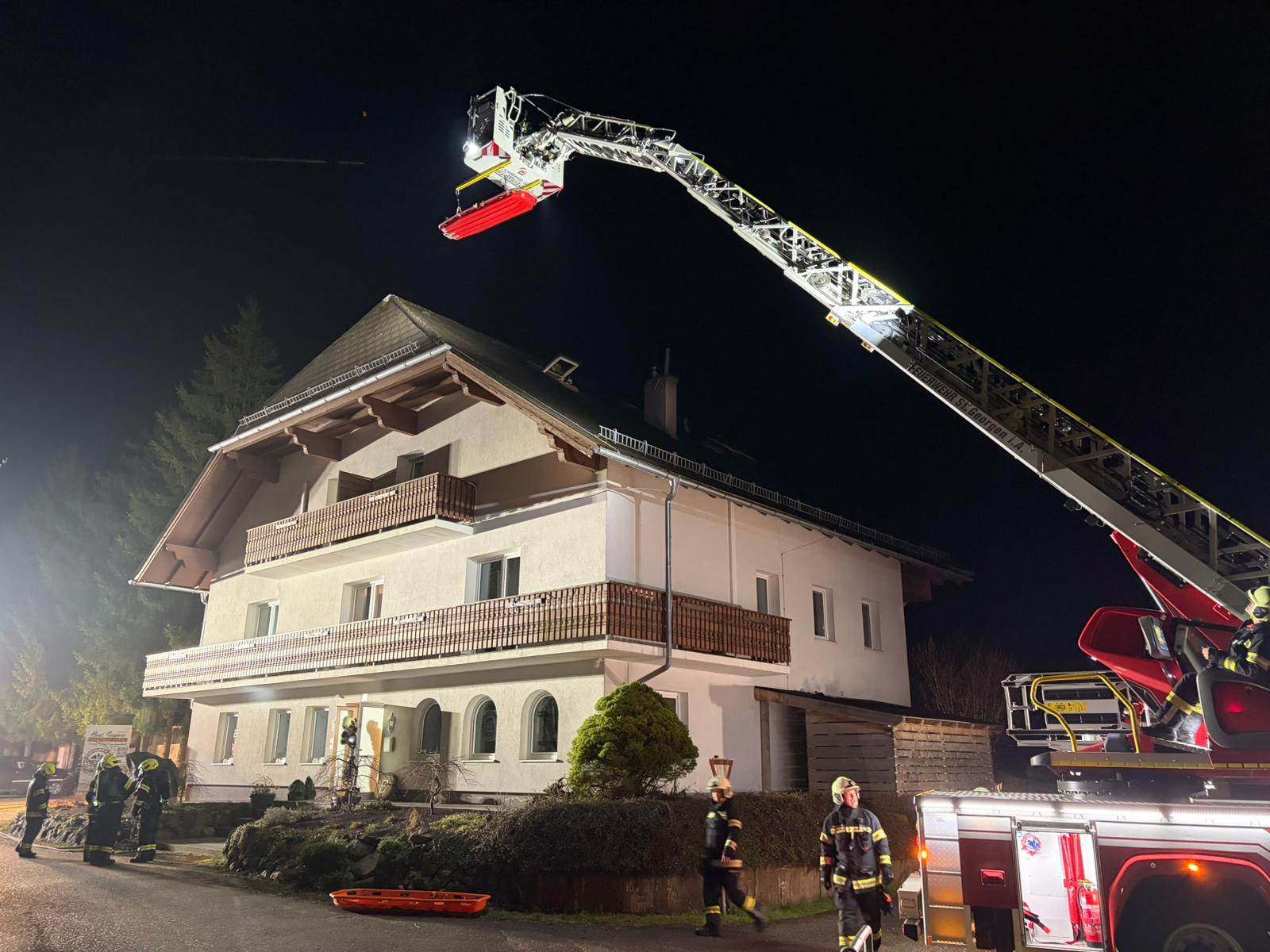Pflichtbereichsübung Straß im Attergau