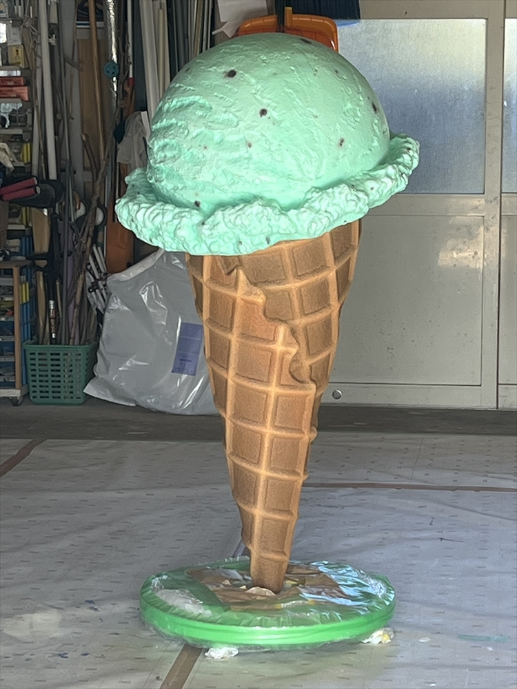 FRP造形　『アイス』