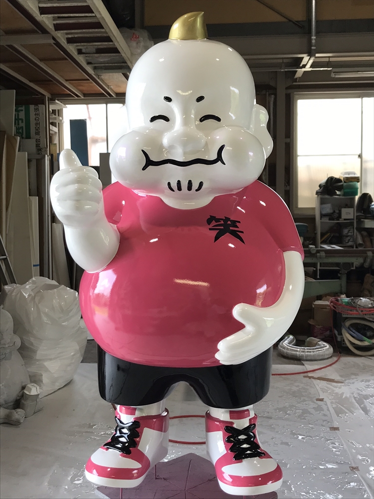 FRP製　『はじめくん』　オブジェ