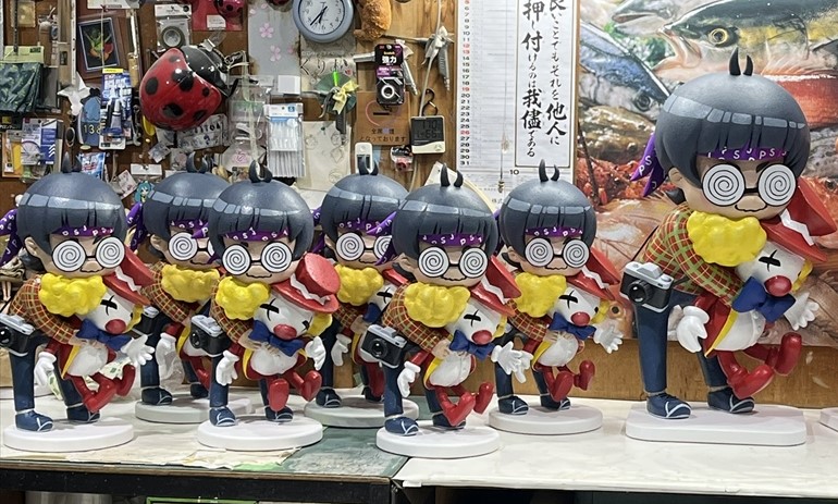 発泡スチロール造形『キャラクターオブジェ』