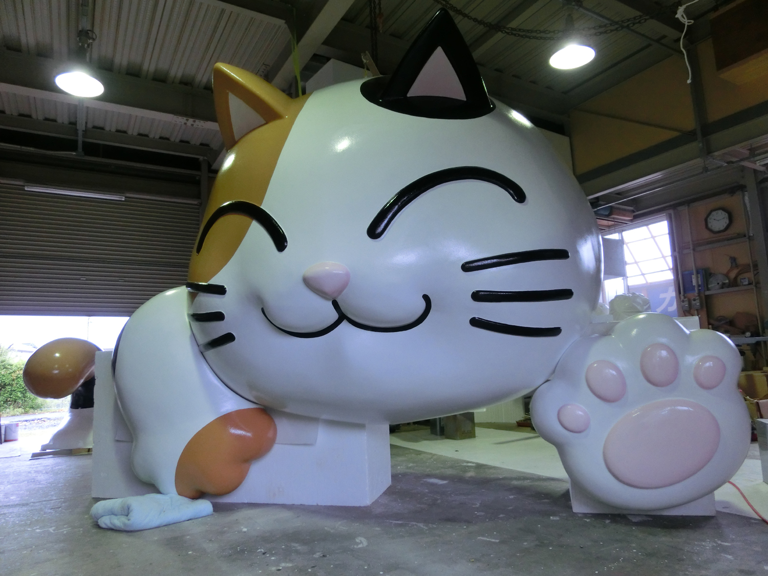ＦＲＰ製　ネコ　サイン