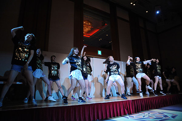 37回生ダンス部による演舞