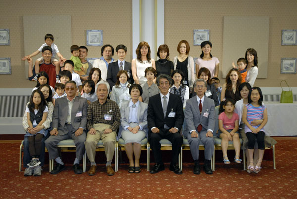 ９回生の記念写真。