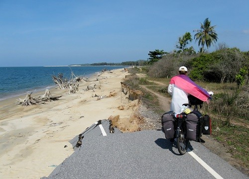 Plötzlich war die Straße weg