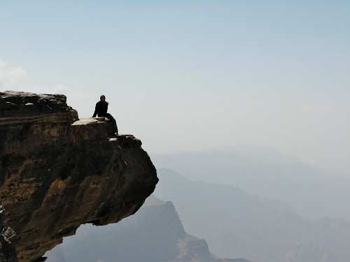 Aussichtspunkt im Jemen