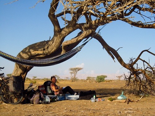 Lagerplatz im Leeren Viertel