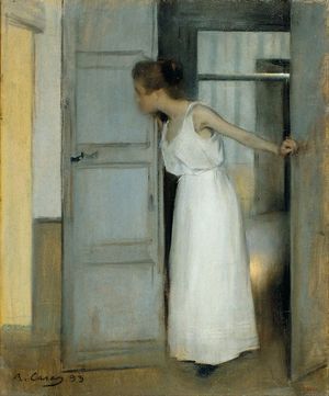 Ramon Casas i Carbó: at the Moulin de la Galette or la Madeleine