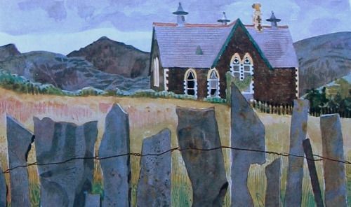 Kenneth Rowntree: School at Upper Corris