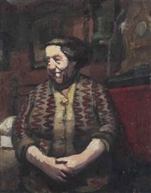 Ruskin Spear: The landlady